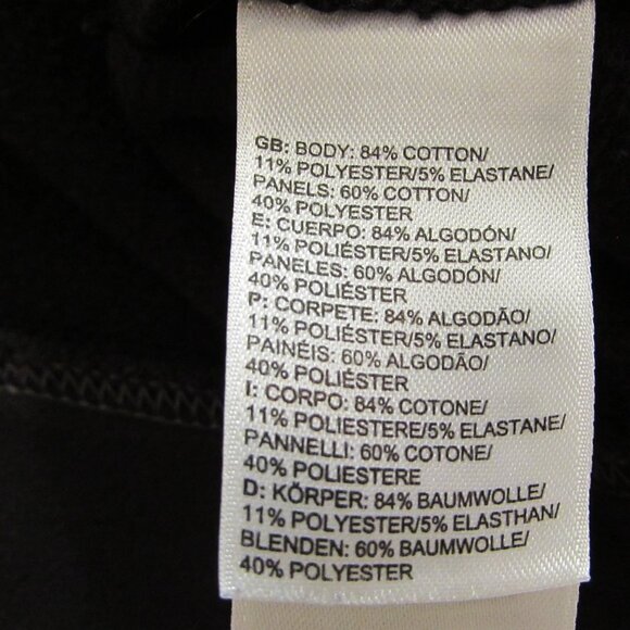 North Face Black Quilted Hoodie Jacket Size Large - Picture 3 of 15